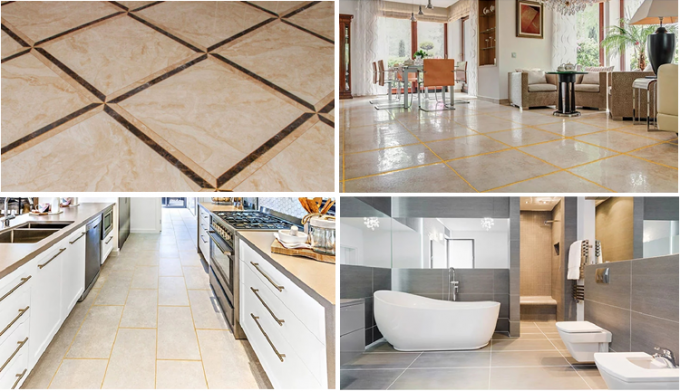 Anti Slip Epoxy Grout Tile Sealant For Ceramic Floor Tile Gap In Indoor Bathroom 1