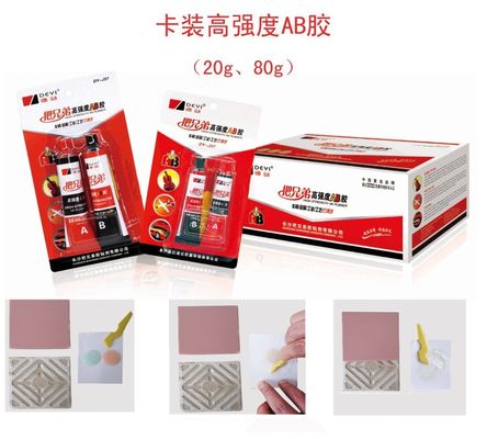 Custom AB Modified Acrylic Adhesive For Woodworking -30 To 120 Temperature Resistance