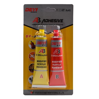 DEYI J37 Modified Acrylic AB Glue for Repairing Daily Commodities with High Impact Resistance and Temperature Resistance (-60~+100°C)