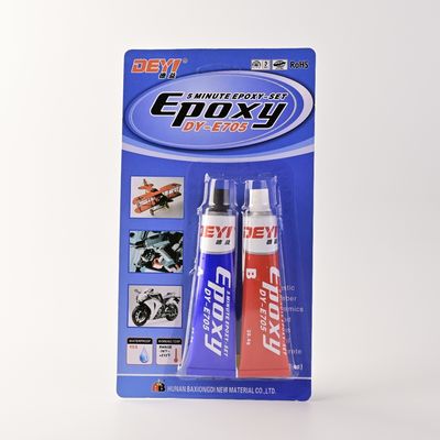 Heat Resistant Epoxy AB Glue with Shear Strength ≥16 MPa and 12 Months Shelf Life for Metal Bonding