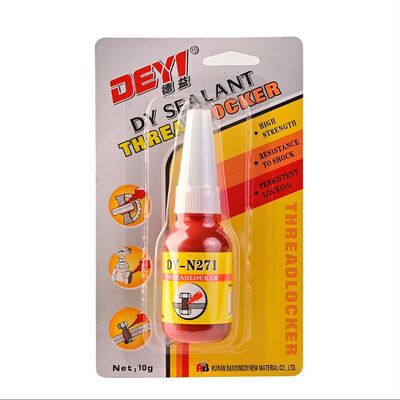 Hgh Temperature Red Small Bottle Pipe Sealant Thread Locker Adhesive