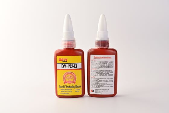 Threadlocker Adhesive Anaerobic Sealant for Pipe Threads Offers Effective Screw Locking and Leak Prevention in Equipment