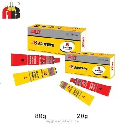 Industrial Grade Modified Acrylic AB Glue – 3-5 Min Quick Set for Construction Bonding