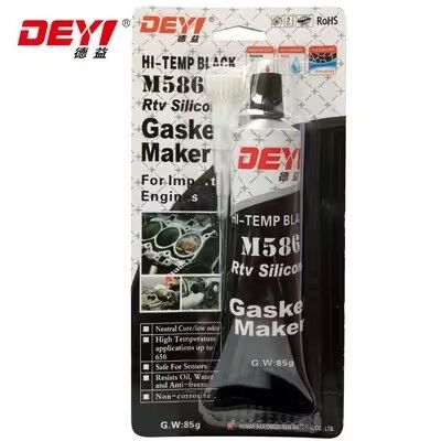 High Temp RTV Silicone Sealant Adhesive Gasket Maker Oil Resistant For Industrial Meter