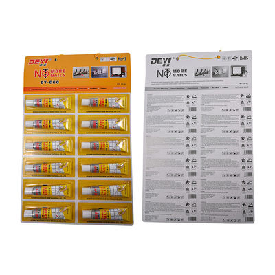 Multipurpose White 22.8g Nail Free Sealant Liquid Glue For Towel Hook Multipurpose