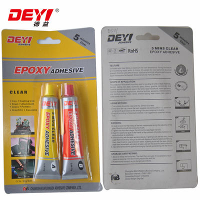 5MINS Clear Epoxy Resin Adhesive for Handicraft Strong and Durable CAS No. 61788-97-4