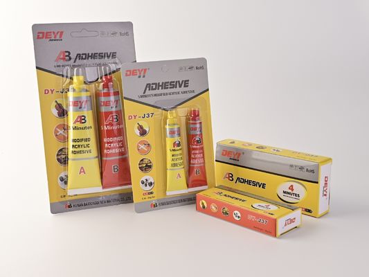 Super Modified Acrylic Adhesive For Auto Parts Light Green A And Light Red B