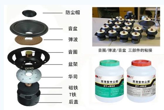 Bonding Acrylic Double Component Loudspeaker Adhesive With Viscosity 3000-9000cps
