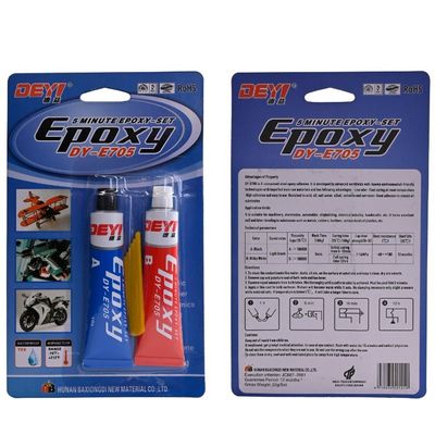 Fast Curing DY-E705 5 Min Epoxy Resin/Epoxy Adhesive Metal Bonding Glue for Industrial