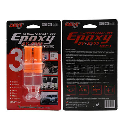 AB Epoxy Adhesive Clear And Heat Resistant For High Temperature Stainless Steel
