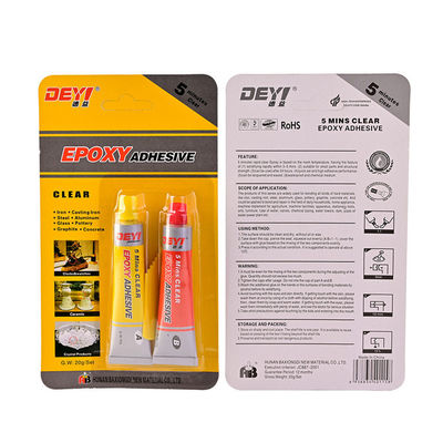 12 Months Shelf Life Quick Set 5 Minute Clear Art Epoxy Resin Adhesive For Crafts