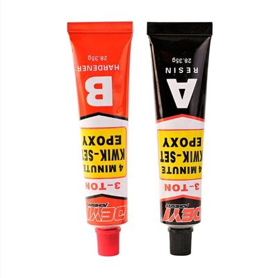 Top- Quick-set 4 Minute Ab Bonding Epoxy Steel Glue/Epoxy Adhesive Milky White