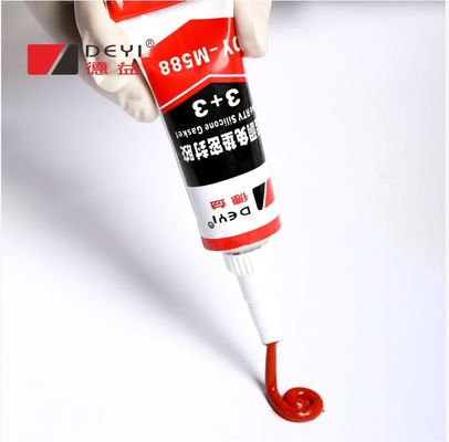 Black Paste In Tube RTV Silicone Gasket Maker For Meter Silicone Sealant Adhesive