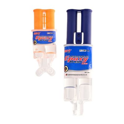 24ml Clear Syringe Epoxy Adhesive DDEYI 5-Minute Curing Liquid Glue with SGS Approval