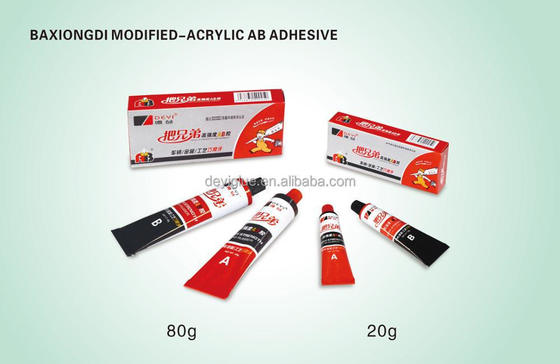 DEYI Clasic Modified Acrylic AB Adhesive for Bonding Metal and Plastics with 5 Minutes Initial Curing