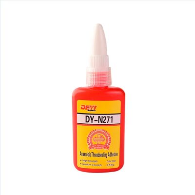 DEYI N271 Red High Strength Screw Glue Anaenobic Adhesive Threadlocker