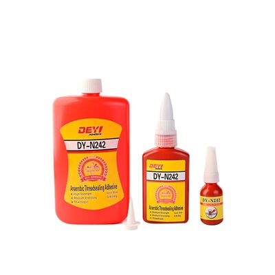 DEYI N242 Blue Medium Strength Anaerobic Threadlocker Adhesives for Nuts and Bolts