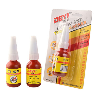 Hgh Temperature Red Small Bottle Pipe Sealant Thread Locker Adhesive
