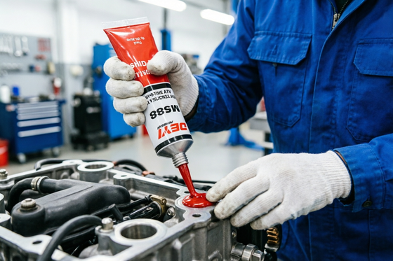 Industrial Grade M588 High Temperature Neutral RTV Gasket Maker Red Sealant for Effective and Durable Sealing Applications