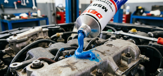 Professional Gasket Maker with High Temperature RTV Capabilities Designed for Sealing and Bonding in Industrial Settings