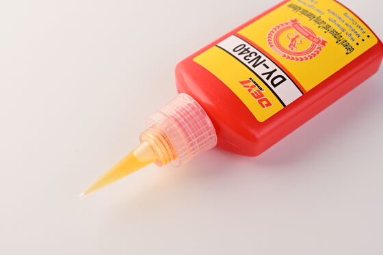 Threadlocker Adhesive Anaerobic Glue Light Yellow Designed to Provide Secure and Leak Proof Thread Locking in Assemblies