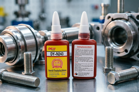 Threadlocker Adhesive Anaerobic Sealant for Pipe Threads Offers Effective Screw Locking and Leak Prevention in Equipment