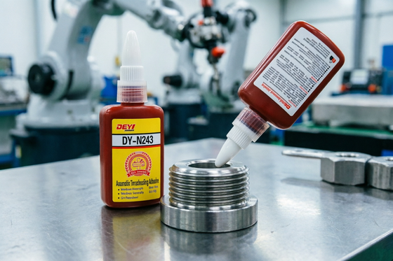 Threadlocker Adhesive Anaerobic Sealant for Pipe Threads Offers Effective Screw Locking and Leak Prevention in Equipment