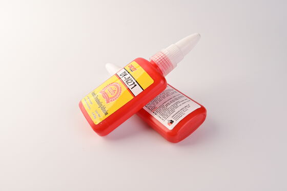 Threadlocker Adhesive Red High Strength Anaerobic Screw Glue Ideal for Industrial Mechanical Fastening and Assembly Tasks