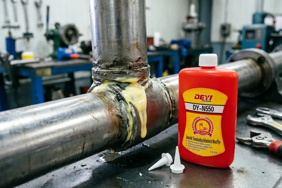 Metal Pipe Threadlocker Adhesive Featuring Methacrylate Based Formula Providing 34Mpa Pressure Resistance for Industrial
