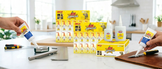 Rapid Cure 502 Super Glue with 15 to 20 Seconds Initial Cure Time and 12 Months Shelf Life Ensuring Strong and Bonds