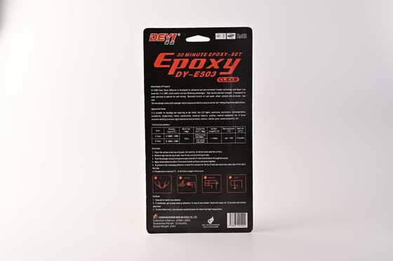 High-Strength Industrial Epoxy Glue: Chemical & Oil Resistant, Non-Toxic AB Adhesive