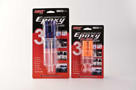 High-Strength Industrial Epoxy Glue: Chemical & Oil Resistant, Non-Toxic AB Adhesive