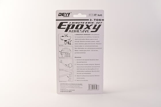 Fast Curing Epoxy Steel Adhesive: 5-Ton High Strength Cold Weld Glue for Metal Repair