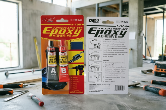 Fast Curing Epoxy Steel Adhesive: 5-Ton High Strength Cold Weld Glue for Metal Repair