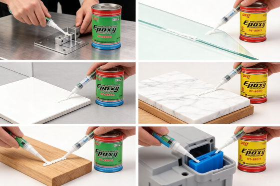 Low Odor Epoxy AB Glue | Structural Adhesive for Professional Industrial Applications
