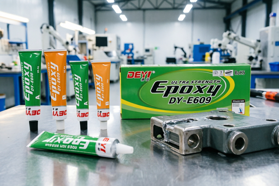 Chemical Resistant Epoxy Adhesive | 90-Min Cure High-Strength Glue for Metal, Wood & Glass