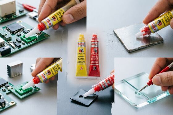 Industrial Grade Structural Adhesive | DEYI DY-J37 5-Min Acrylic AB Glue for Bonding & Fixing