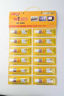 Construction & Assembly Liquid Nail Adhesive | Strong SBS Based No More Nails Glue for Manufacturing