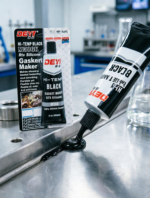 DEYI M586 Industrial Hi-Temp RTV Gasket Maker | Black Oil Resistant Sealant for Engine & Pipe Joints Manufacturer