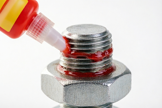 DEYI DY-N271 Red High Strength Threadlocker - Permanent Anaerobic Adhesive for Metal Fastener Locking & Sealing