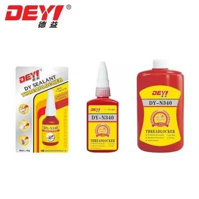 DEYI DY-N340 Fast Curing Thread Locking Adhesive - Medium Viscosity Sealant Glue for Metal Fittings & Plugs