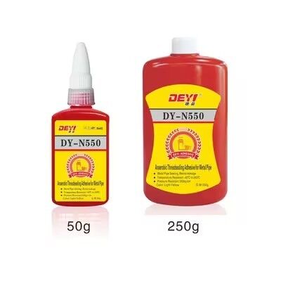 DEYI DY-N550 High Temp & Oil Resistant Thread Sealant - Anaerobic Gasket Replacement Adhesive Glue