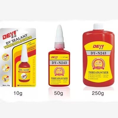 DEYI DY-N243 Easy Disassembly Threadlocker - High Temp & Oil Resistant Adhesive for Stainless Steel & Inactive Metals