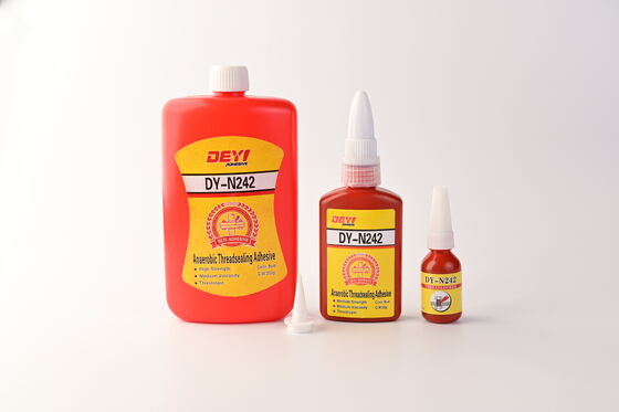 DEYI DY-N242 Blue Medium Strength Threadlocker - Anaerobic Adhesive for M6-M36 Screw Locking & Sealing