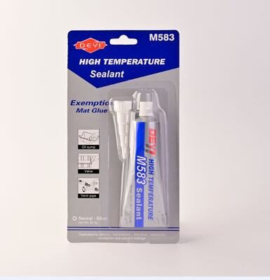 DEYI M583 Heavy-Duty Gasket Maker - High Temp Silver RTV Silicone Sealant for Auto & Industrial Engines