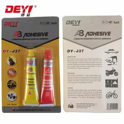 High Impact Resistance Acrylic AB Adhesive | DEYI DY-J37 Fast Solidifying Glue for Metal & Plastic Manufacturer