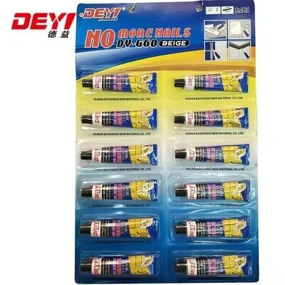 Nail-Free Construction Adhesive High Strength Liquid Glue Sealant for Wood MDF
