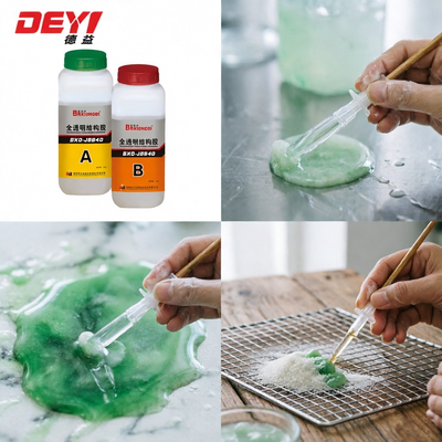 Crystal Clear AB Structural Adhesive – Electronic Grade Epoxy Glue for Appliance Assembly