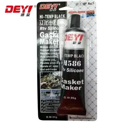 High Temp RTV Silicone Sealant Adhesive Gasket Maker Oil Resistant For Industrial Meter