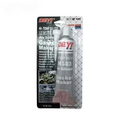 High Temp RTV Silicone Sealant Adhesive Gasket Maker Oil Resistant For Industrial Meter